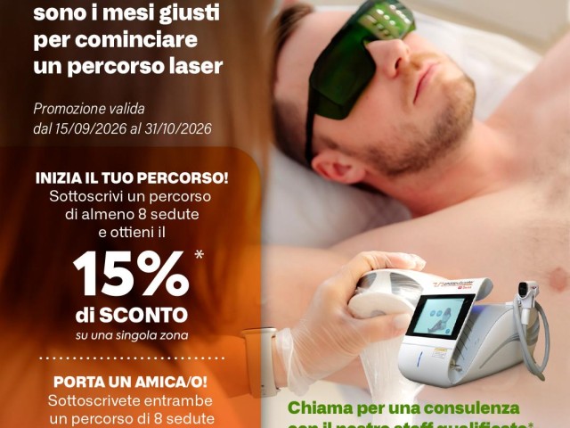 Promozione Laser Settembre e Ottobre 2026